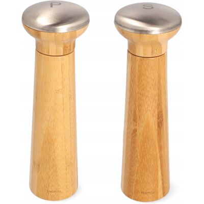 Młynek ANTHE do soli i pieprzu, 2szt. 7x23cm HOMLA Młynek ANTHE do soli i pieprzu, 2szt. 7x23cm HOMLA