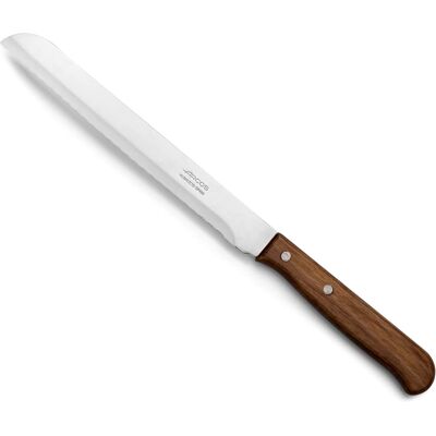 Nóż Do Chleba Arcos Latina 17 Cm, Stal Nierdzewna, Drewniana Rączka Nóż Do Chleba Arcos Latina 17 Cm, Stal Nierdzewna, Drewniana Rączka