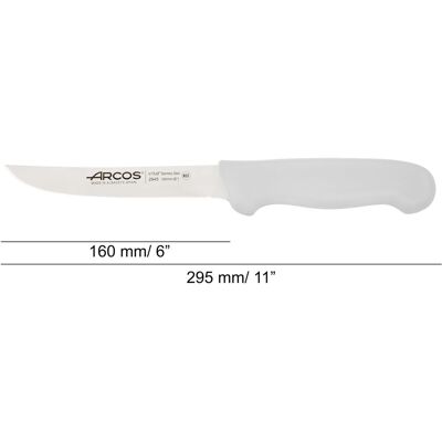Nóż Do Trybowania Arcos 25 Cm, Stal Nierdzewna 18/8, Polipropylenowy Uchwyt Nóż Do Trybowania Arcos 25 Cm, Stal Nierdzewna 18/8, Polipropylenowy Uchwyt
