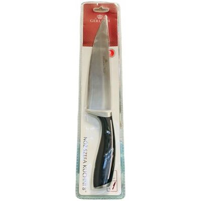 Nóż Szefa Kuchni Do Mięsa Warzyw Gerlach Loft 20 Cm 56 Hrc Stal Nierdzewna Nóż Szefa Kuchni Do Mięsa Warzyw Gerlach Loft 20 Cm 56 Hrc Stal Nierdzewna