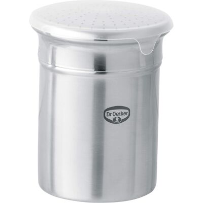 Pojemnik Na Cukier Puder Dr. Oetker 500 Ml Srebrny Pojemnik Na Cukier Puder Dr. Oetker 500 Ml Srebrny