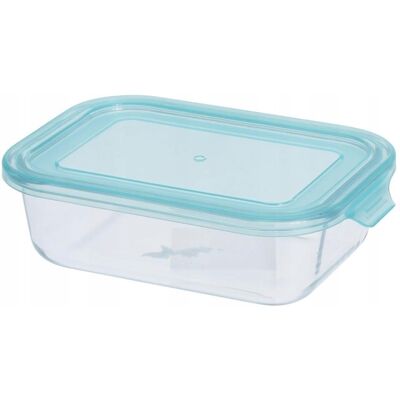 Excellent Houseware POJEMNIK NA ŻYWNOŚĆ SZKLANY WYTRZYMAŁY Z POKRYWKĄ 1500 ML 25X17 CM Excellent Houseware POJEMNIK NA ŻYWNOŚĆ SZKLANY WYTRZYMAŁY Z POKRYWKĄ 1500 ML 25X17 CM