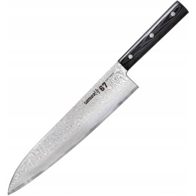 Samura Nóż Kuchenny Szefa Kuchni Do Krojenia Siekania Damascus 67grand 24cm Samura Nóż Kuchenny Szefa Kuchni Do Krojenia Siekania Damascus 67grand 24cm