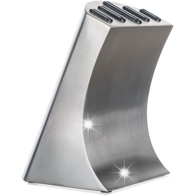 Stojak na noże Banquet 19 cm szary METALOWE Stojak na noże Banquet 19 cm szary METALOWE