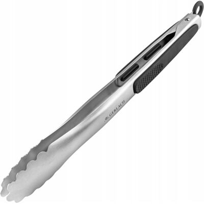 Szczypce Do Grilla Gerlach Ambiente 44 Cm Kuchenne Stalowe Solidne Długie Szczypce Do Grilla Gerlach Ambiente 44 Cm Kuchenne Stalowe Solidne Długie