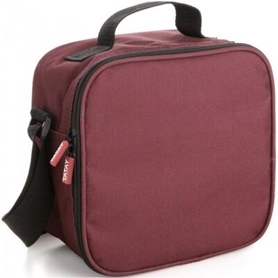 Torba Termiczna Na Lunch Box 3 L Z 4 Pojemnikami Tatay Burgund Torba Termiczna Na Lunch Box 3 L Z 4 Pojemnikami Tatay Burgund