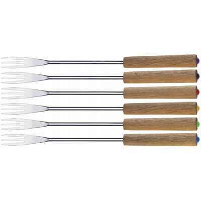 Widelczyki Do Fondue Spring 25,5 Cm 6 Sztuk Widelczyki Do Fondue Spring 25,5 Cm 6 Sztuk