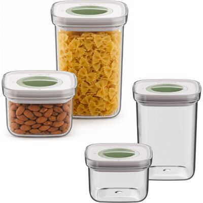 Zestaw 2 pojemników na żywność lunchbox SMART SEAL 0,4 L, 1 L LEO BergHOFF Zestaw 2 pojemników na żywność lunchbox SMART SEAL 0,4 L, 1 L LEO BergHOFF