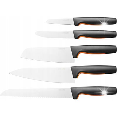 Fiskars Zestaw 5 Noży W Pudełku Ff 1057558 Fiskars Zestaw 5 Noży W Pudełku Ff 1057558