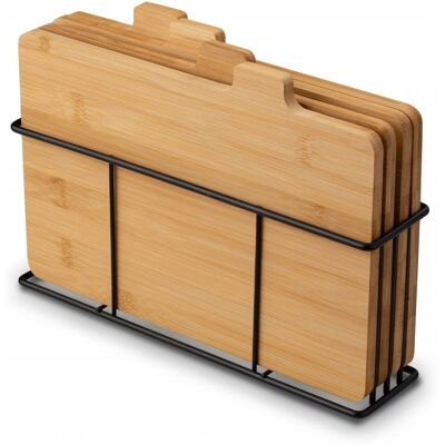 Zestaw Deska Do Krojenia Ze Stojakiem Bambusowe Konighoffer Cedar 4szt Zestaw Deska Do Krojenia Ze Stojakiem Bambusowe Konighoffer Cedar 4szt