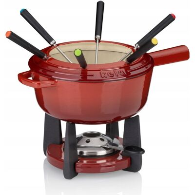 Zestaw Do Fondue Dla 6 Osób Kela 1,8 L Śred. 20 X 20 Cm Zestaw Do Fondue Dla 6 Osób Kela 1,8 L Śred. 20 X 20 Cm