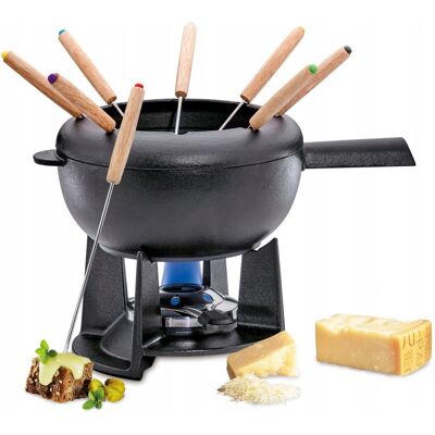Inny producent Zestaw Do Fondue Serowego Dla 8 Osób 2 L Spring Czarny Inny producent Zestaw Do Fondue Serowego Dla 8 Osób 2 L Spring Czarny