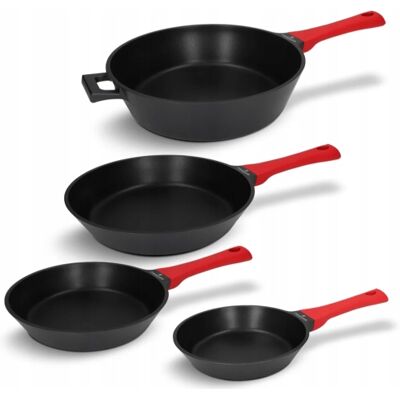 Zestaw Patelni 4el. Obsidian Zwieger Zestaw Patelni 4el. Obsidian Zwieger
