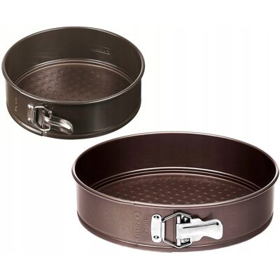 2 X Forma Blacha Tortownica Okrągła Ø 20 Cm, Ø 26 Cm Asimetria Pyrex 2 X Forma Blacha Tortownica Okrągła Ø 20 Cm, Ø 26 Cm Asimetria Pyrex