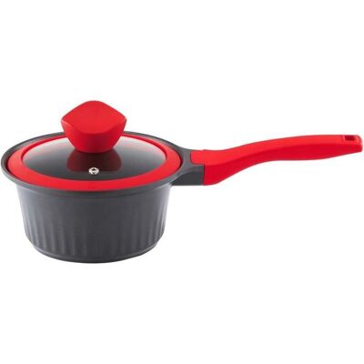 22268 Rondel z pokrywą z powłoką Qualum Basic Rose 16 cm AMBITION 22268 Rondel z pokrywą z powłoką Qualum Basic Rose 16 cm AMBITION