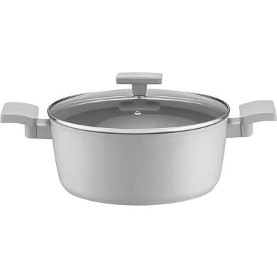 Dajar 32903 Garnek Aluminiowy Z Pokrywką Gris 28 Cm 6,5 L Ambition Dajar 32903 Garnek Aluminiowy Z Pokrywką Gris 28 Cm 6,5 L Ambition