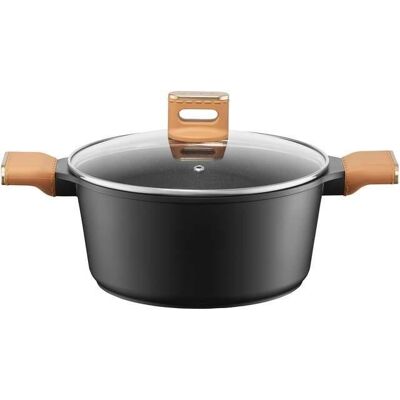 61281 Garnek aluminiowy z pokrywą Camel 24 cm AMBITION 61281 Garnek aluminiowy z pokrywą Camel 24 cm AMBITION