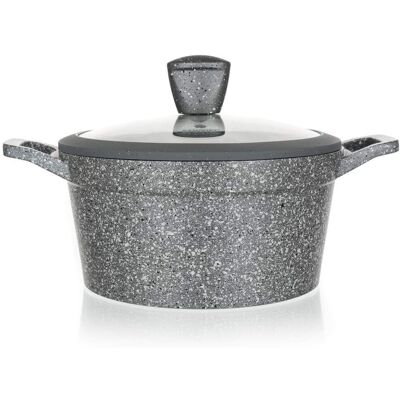 Banquet Aluminiowy garnek wytłaczany GRANITE 20 cm 2,5l Banquet Aluminiowy garnek wytłaczany GRANITE 20 cm 2,5l