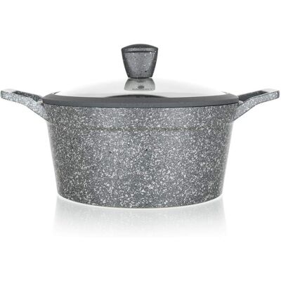 Banquet Aluminiowy garnek wytłaczany GRANITE 24 cm 4,3l Banquet Aluminiowy garnek wytłaczany GRANITE 24 cm 4,3l