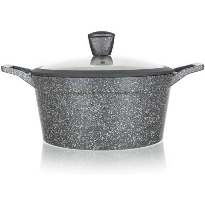 Banquet Aluminiowy garnek wytłaczany GRANITE 28 cm 6,4l Banquet Aluminiowy garnek wytłaczany GRANITE 28 cm 6,4l