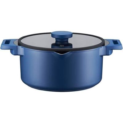 AMBITION Garnek z powłoką Qualum Ceramic Cobalt 20cm /2,6L 61292 AMBITION Garnek z powłoką Qualum Ceramic Cobalt 20cm /2,6L 61292