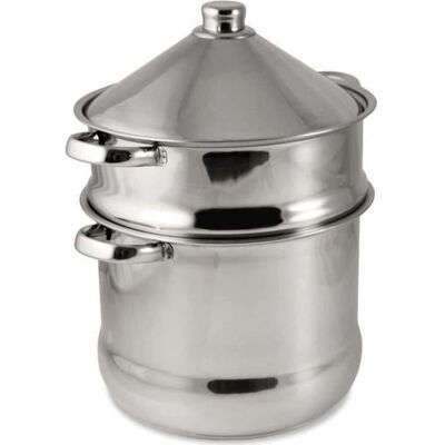 Tagine Baumalu ze stali nierdzewnej - 14L Wyprodukowano we Francji Tagine Baumalu ze stali nierdzewnej - 14L Wyprodukowano we Francji