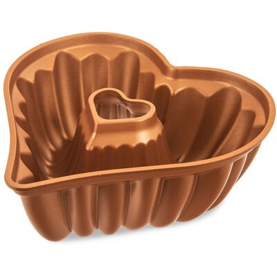 Artemis Forma Babka z Kominem Powłoka Blacha Duża na Ciasto Serce Marissa 28,5 cm Artemis Forma Babka z Kominem Powłoka Blacha Duża na Ciasto Serce Marissa 28,5 cm