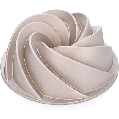 Forma Do Babki Spirala Aluminiowa 24 Cm Elegancka Złota Godis Duka Forma Do Babki Spirala Aluminiowa 24 Cm Elegancka Złota Godis Duka