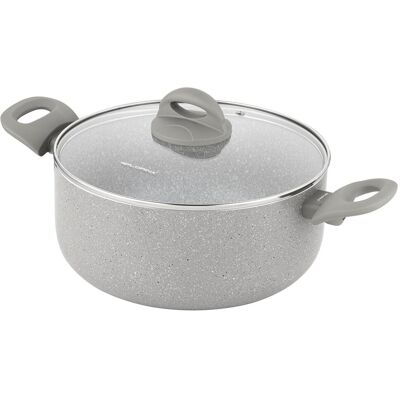 Garnek Aluminiowy Florina Isla 24 Cm 4,1l Beżowy Nieprzywierający Indukcja Garnek Aluminiowy Florina Isla 24 Cm 4,1l Beżowy Nieprzywierający Indukcja