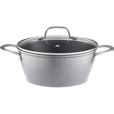 Dajar Garnek Aluminiowy Z Pokrywą Bubble 28 Cm 6,5 L Ambition Dajar Garnek Aluminiowy Z Pokrywą Bubble 28 Cm 6,5 L Ambition