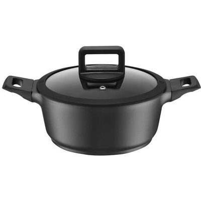 Garnek aluminiowy z pokrywką Enzo 28 cm AMBITION 32863 Garnek aluminiowy z pokrywką Enzo 28 cm AMBITION 32863