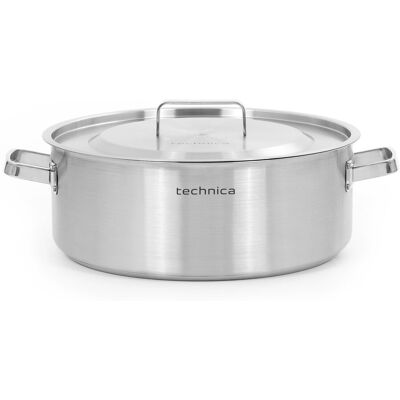 Garnek Do Duszenia 18,8 L O Średnicy 400 Mm Z Pokrywką Ze Stali Nierdzewnej Technica, Platinum Line Garnek Do Duszenia 18,8 L O Średnicy 400 Mm Z Pokrywką Ze Stali Nierdzewnej Technica, Platinum Line