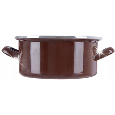 Artemis Garnek Emaliowany Do Gotowania Tradycyjny Na Gaz Indukcję 18 Cm 1,6l Artemis Garnek Emaliowany Do Gotowania Tradycyjny Na Gaz Indukcję 18 Cm 1,6l
