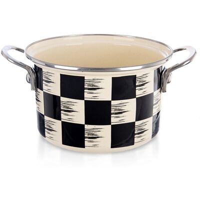 Artemis Garnek Emaliowany do Gotowania Tradycyjny na Gaz Indukcję 18 cm 2L Artemis Garnek Emaliowany do Gotowania Tradycyjny na Gaz Indukcję 18 cm 2L