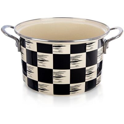 Artemis Garnek Emaliowany do Gotowania Tradycyjny na Gaz Indukcję 20 cm 3L Artemis Garnek Emaliowany do Gotowania Tradycyjny na Gaz Indukcję 20 cm 3L