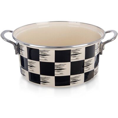 Artemis Garnek Emaliowany do Gotowania Tradycyjny na Gaz Indukcję 22 cm 3L Artemis Garnek Emaliowany do Gotowania Tradycyjny na Gaz Indukcję 22 cm 3L
