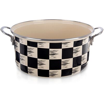 Artemis Garnek Emaliowany do Gotowania Tradycyjny na Gaz Indukcję 26 cm 5L Artemis Garnek Emaliowany do Gotowania Tradycyjny na Gaz Indukcję 26 cm 5L