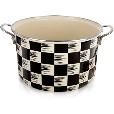 Artemis Garnek Emaliowany do Gotowania Tradycyjny na Gaz Indukcję 26 cm 6,5L Artemis Garnek Emaliowany do Gotowania Tradycyjny na Gaz Indukcję 26 cm 6,5L