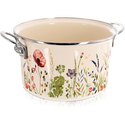 Artemis Garnek Emaliowany Do Gotowania Tradycyjny Na Gaz Indukcję 26 Cm 6,5l Maki Artemis Garnek Emaliowany Do Gotowania Tradycyjny Na Gaz Indukcję 26 Cm 6,5l Maki