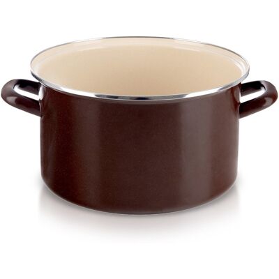 Artemis Garnek Emaliowany do Gotowania Tradycyjny na Gaz Indukcję 30 cm 10L Artemis Garnek Emaliowany do Gotowania Tradycyjny na Gaz Indukcję 30 cm 10L