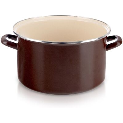 Artemis Garnek Emaliowany do Gotowania Tradycyjny na Gaz Indukcję 32 cm 11,5L Artemis Garnek Emaliowany do Gotowania Tradycyjny na Gaz Indukcję 32 cm 11,5L