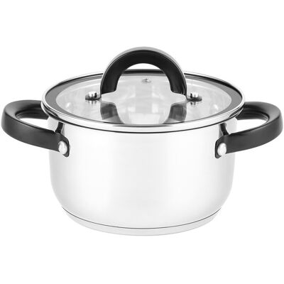 Garnek Florina Antonio 24 Cm 6,1l Stal Nierdzewna Z Pokrywką Indukcja Gaz Garnek Florina Antonio 24 Cm 6,1l Stal Nierdzewna Z Pokrywką Indukcja Gaz