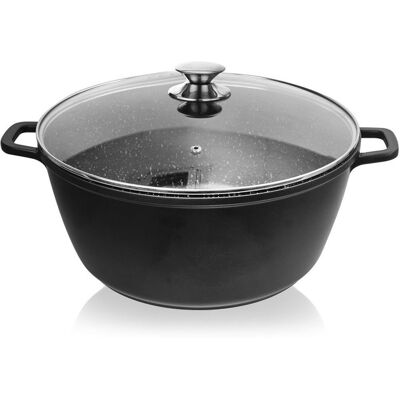 Artemis Garnek Granitowy z Pokrywką Gotowania Duszenia Pieczenia 32 cm 9,7L Grande Artemis Garnek Granitowy z Pokrywką Gotowania Duszenia Pieczenia 32 cm 9,7L Grande