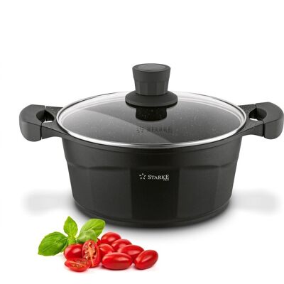 Tadar Garnek Indukcja Gaz Do Duszenia Garnek Non Stick Grube Dno 4,2l Octagon Starke Pro Tadar Garnek Indukcja Gaz Do Duszenia Garnek Non Stick Grube Dno 4,2l Octagon Starke Pro