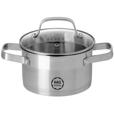 Garnek Ze Stali Nierdzewnej Mg Home Professional 2,6 L 18 Cm Garnek Ze Stali Nierdzewnej Mg Home Professional 2,6 L 18 Cm