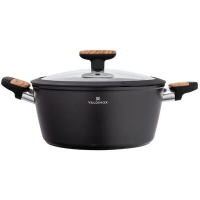 Garnek Mustang Valdinox 20cm 2,2l Z Pokrywą Garnek Mustang Valdinox 20cm 2,2l Z Pokrywą