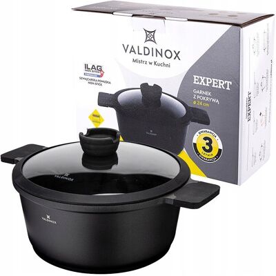 Altom Garnek nieprzywierający z pokrywką Valdinox Expert 4,5 l Altom Garnek nieprzywierający z pokrywką Valdinox Expert 4,5 l