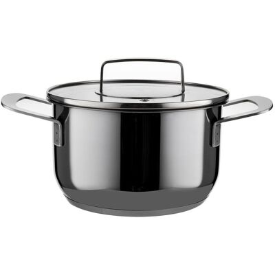 Garnek Nierdzewny Florina Infinity 22 Cm 4,1l Z Pokrywką Indukcja Gaz Garnek Nierdzewny Florina Infinity 22 Cm 4,1l Z Pokrywką Indukcja Gaz