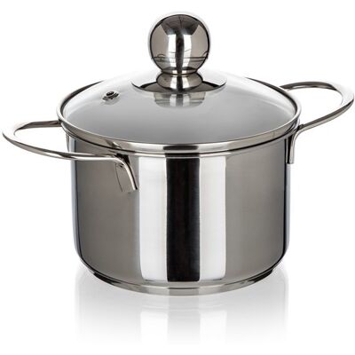 Banquet Garnek Nierdzewny Z Pokrywką Piccollo Mała Pojemność 0,85 L Banquet Garnek Nierdzewny Z Pokrywką Piccollo Mała Pojemność 0,85 L