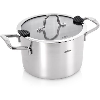 Artemis Garnek Orion Venice z Pokrywką Stalowy Nierdzewny 18 cm 2,3L Premium Artemis Garnek Orion Venice z Pokrywką Stalowy Nierdzewny 18 cm 2,3L Premium